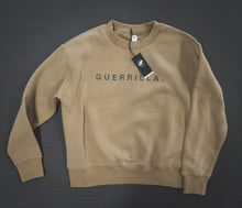 Load image into Gallery viewer, 2025 Women's Guerrilla Team Crew Sweatshirt - Sand/Charcoal