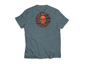 2024 Kids Guerrilla Jiu-Jitsu Pirate Shirt - Deep Teal