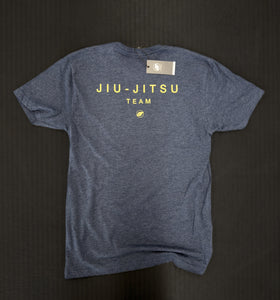 2025 Guerrilla Jiu-Jitsu "OG" Team Shirt -  Heather Navy/Hazel