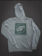 Load image into Gallery viewer, 2025 Guerrilla Jiu-Jitsu Team Hoodie - Smoke/Cutty Green
