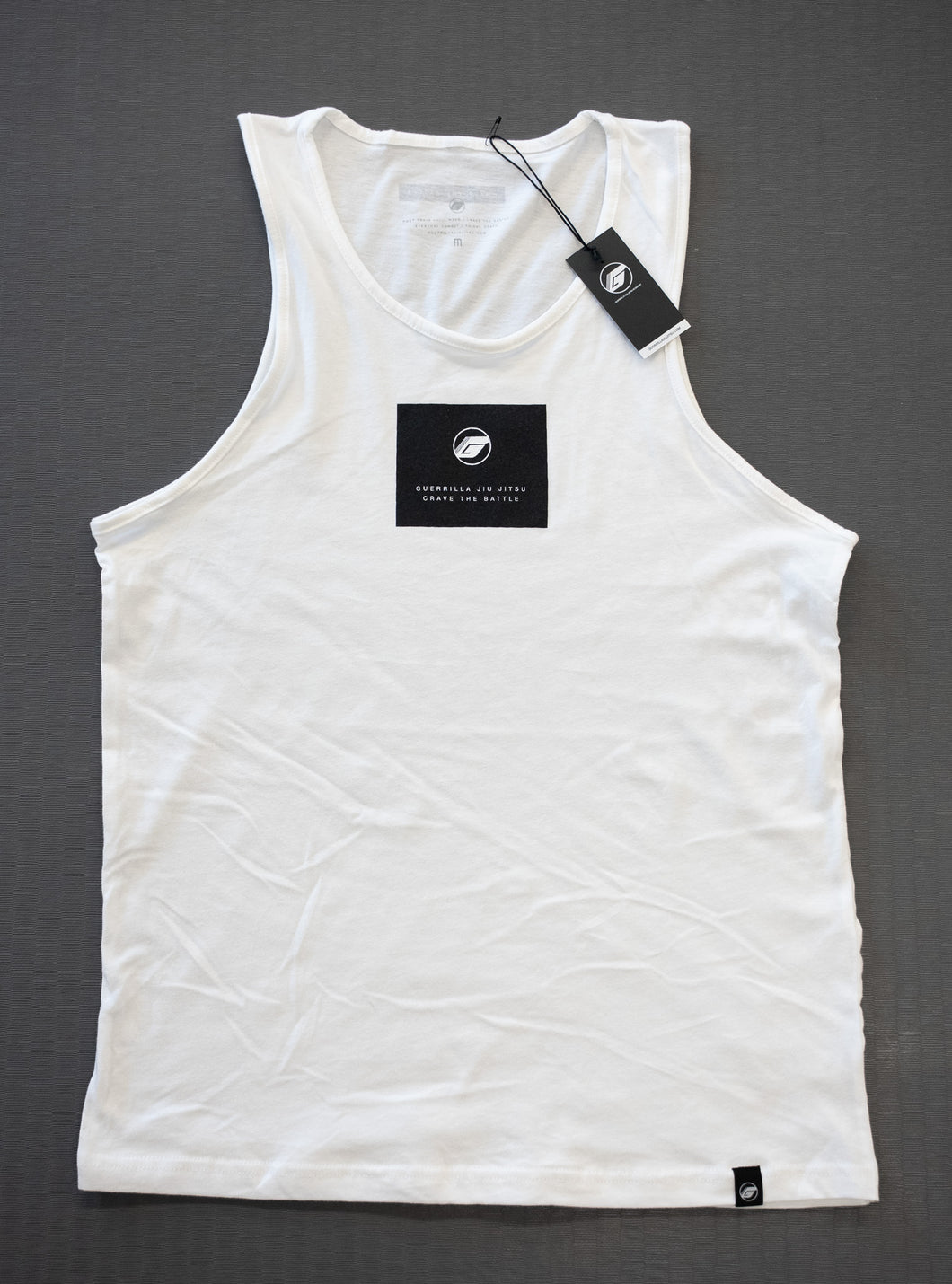 Guerrilla Jiu-Jitsu Flagship Tank - White