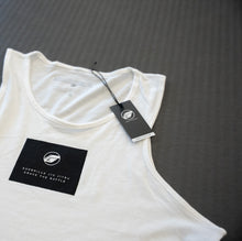 Load image into Gallery viewer, Guerrilla Jiu-Jitsu Flagship Tank - White
