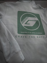 Load image into Gallery viewer, 2025 Guerrilla Jiu-Jitsu Team Hoodie - Smoke/Cutty Green
