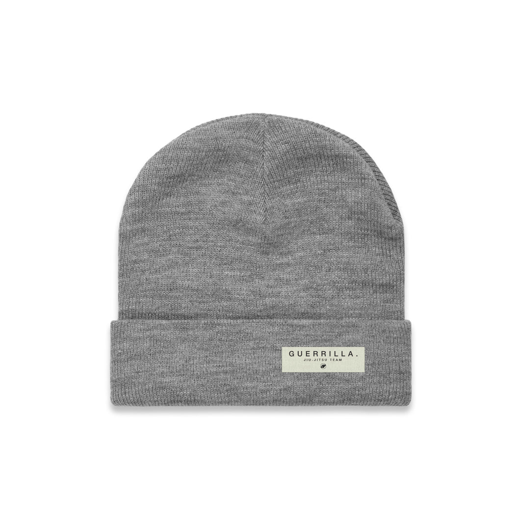 2025 Guerrilla Jiu-Jitsu Team Beanie - Heather Gray