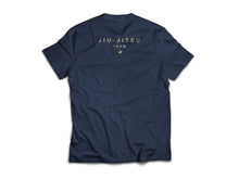 Load image into Gallery viewer, 2025 Guerrilla Jiu-Jitsu &quot;OG&quot; Team Shirt -  Heather Navy/Hazel
