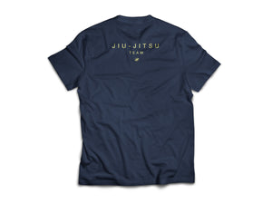 2025 Guerrilla Jiu-Jitsu "OG" Team Shirt -  Heather Navy/Hazel