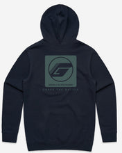 Load image into Gallery viewer, 2025 Guerrilla Jiu-Jitsu Team Hoodie - Navy/Sea Mist
