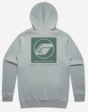 Load image into Gallery viewer, 2025 Guerrilla Jiu-Jitsu Team Hoodie - Smoke/Cutty Green
