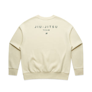 2025 Women's Guerrilla Team Crew Sweatshirt - Butter/Charcoal