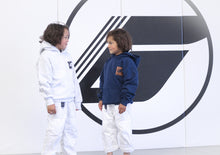 Load image into Gallery viewer, Stamped Crave the Battle Kids Hoodie - Navy
