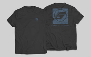 Stamped Crave the Battle Kids T-Shirt - Charcoal