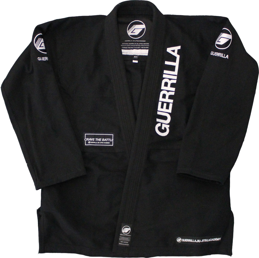 Guerrilla Jiu-Jitsu Crave the Battle Gi - Black